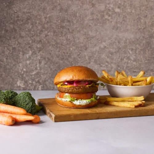 Hamburgare med grönsaker 90g SE FV