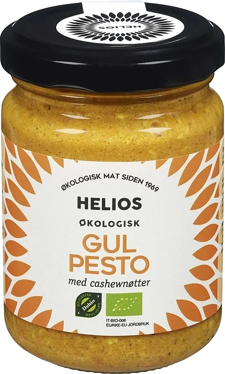 Pesto gul økol.    130g