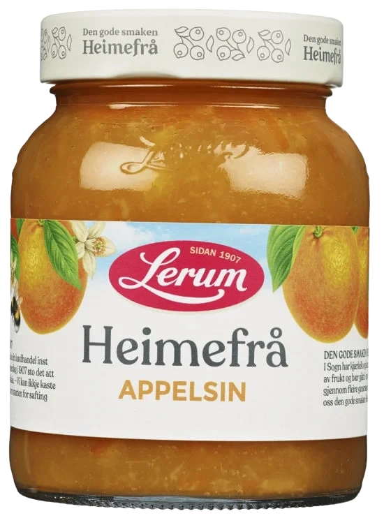 Appelsinmarmelade Heimefrå 390g Lerum