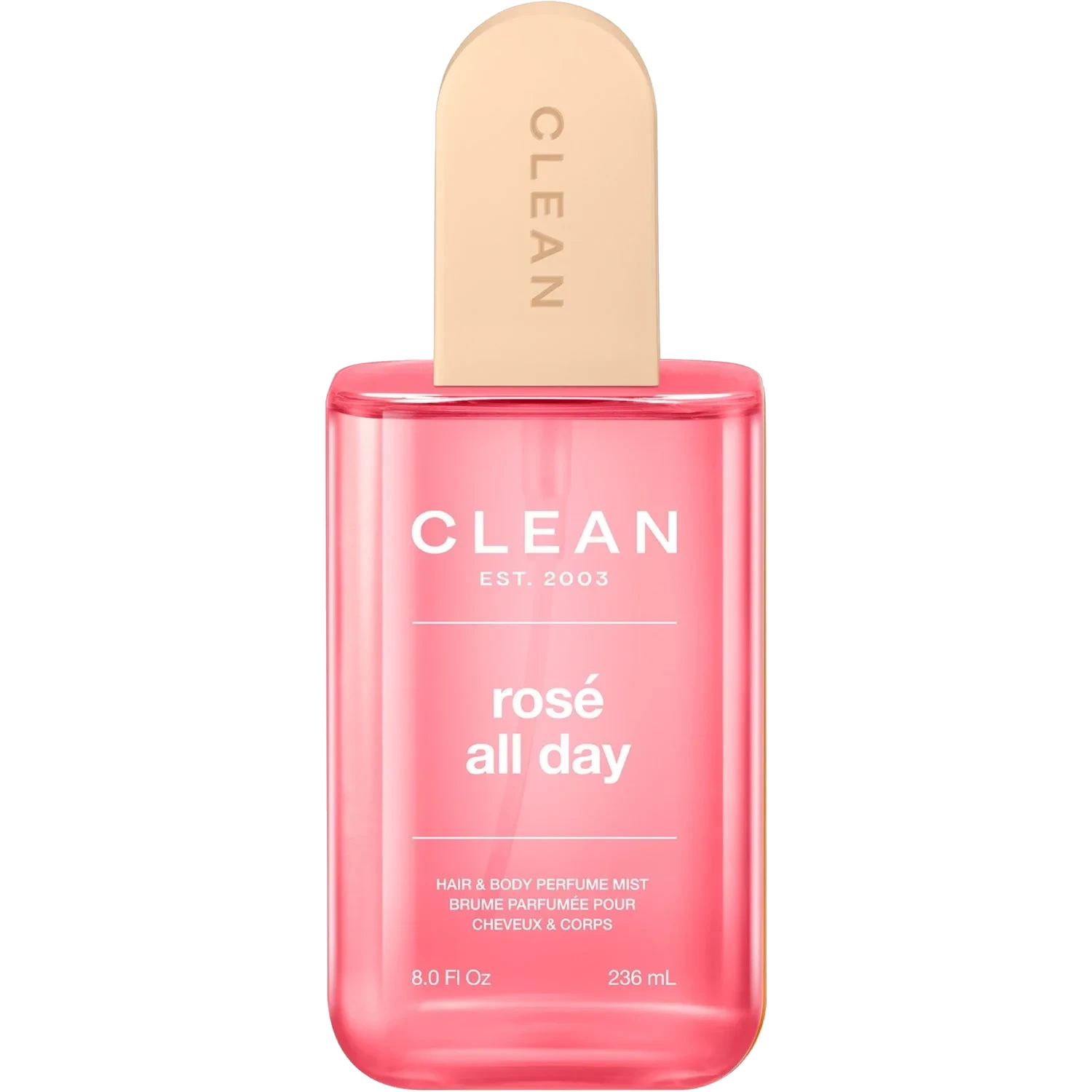 Clean Rosé All Day Hair & Body Perfume Mist