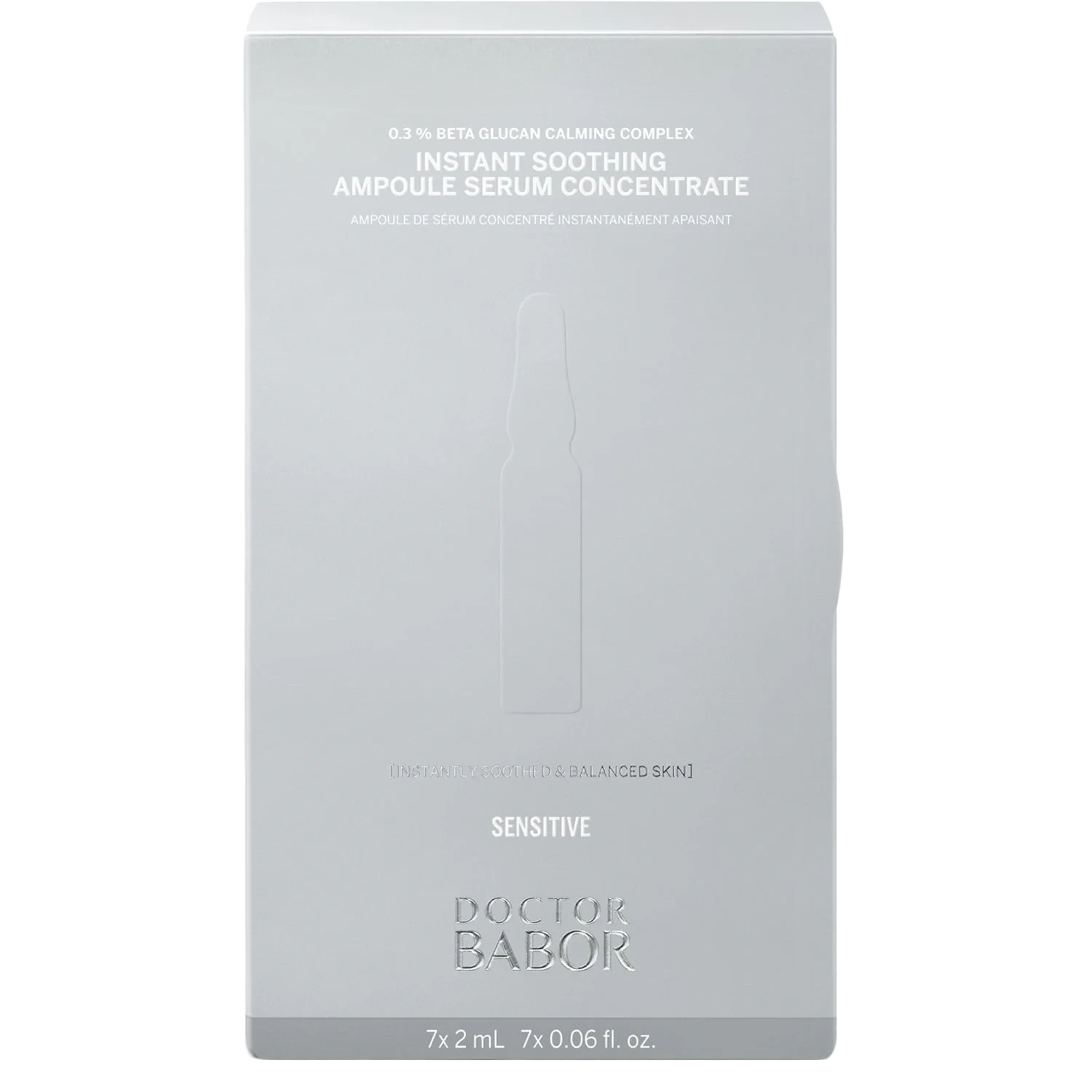 Babor DOC Instant Soothing Ampoule Serum Concentrate
