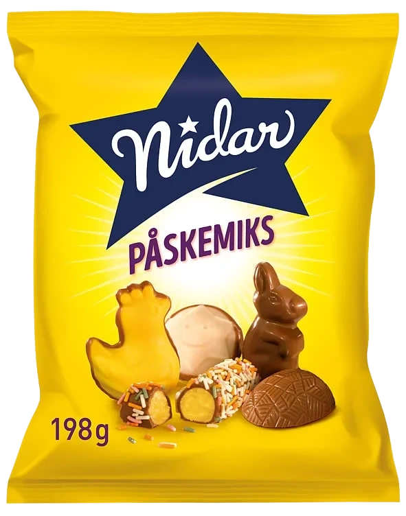 Påskemarsipan Miks 198g Nidar