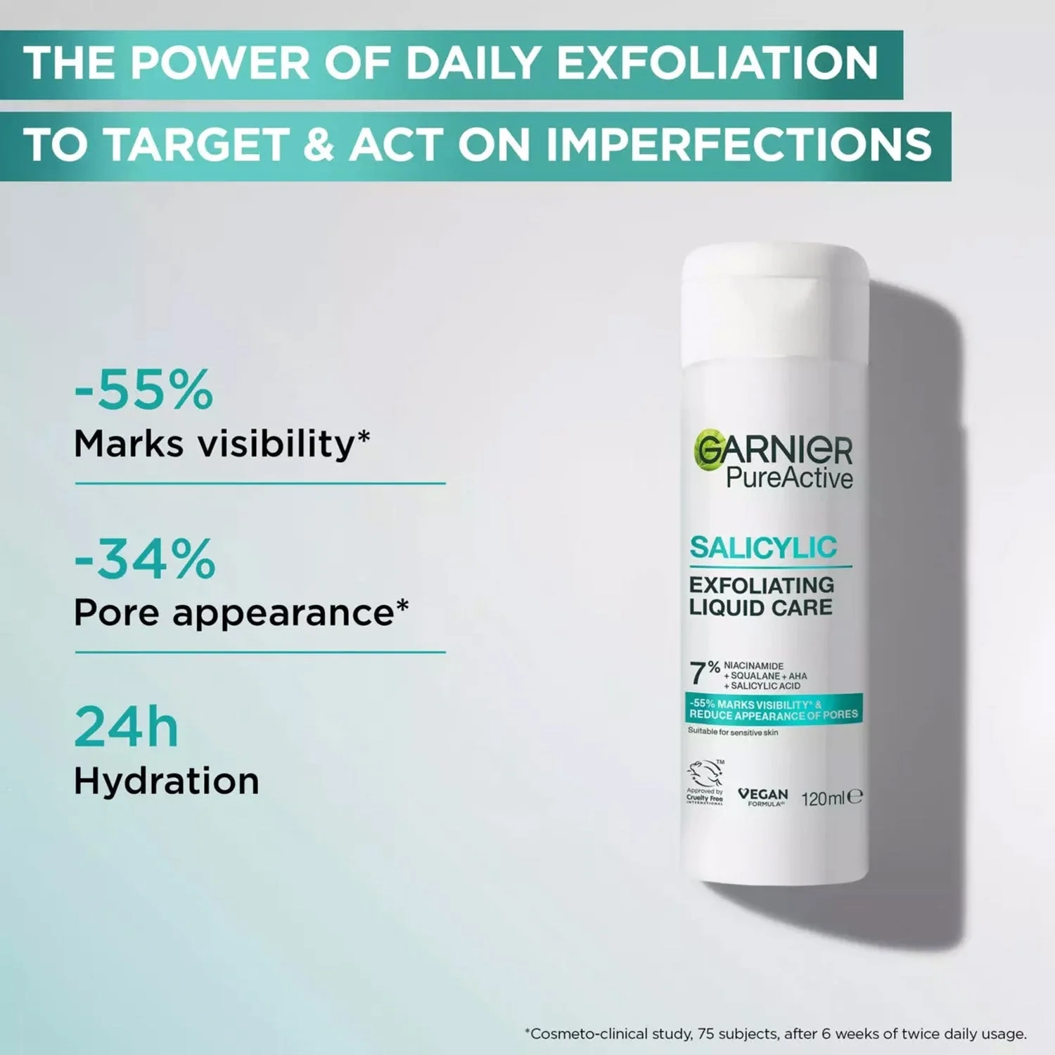 Garnier PureActive Salicylic Exfoliating Liquid Care