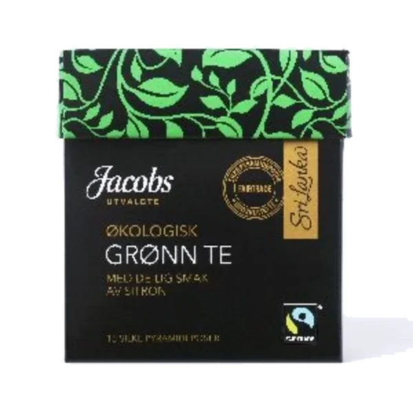 Te Grønn M/sitron Jacobs Utvalgte Økologisk