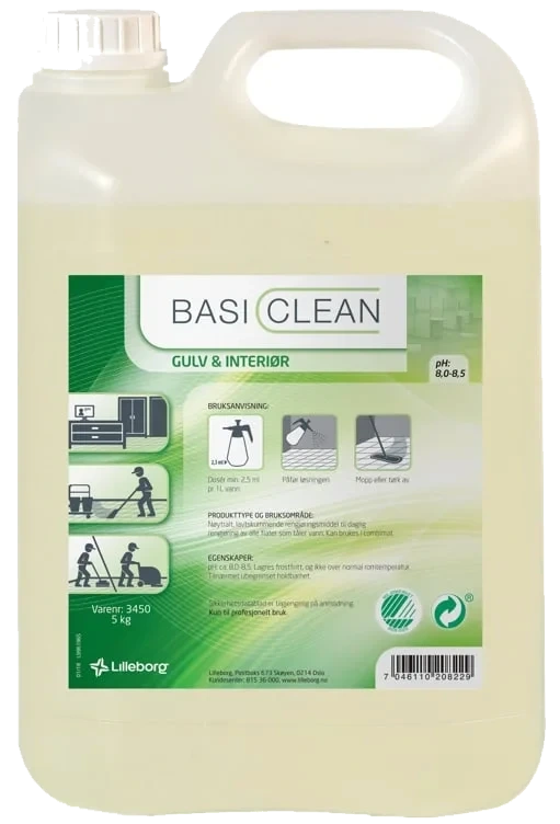 Basiclean gulv interiør   5kg