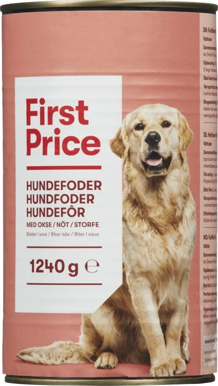 Våtfor til Hund Biter i Saus m/Okse 1240g