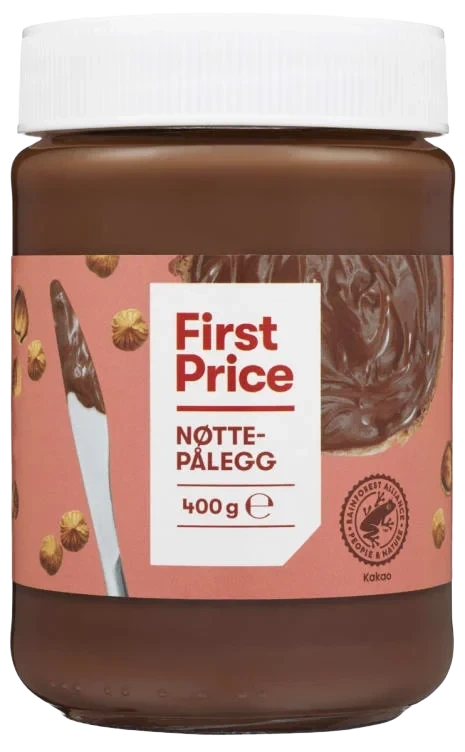 Nøttepålegg 400g First Price