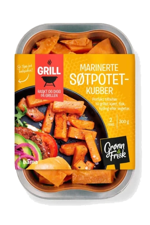 Søtpotet Marinert 300g Grønn&Frisk