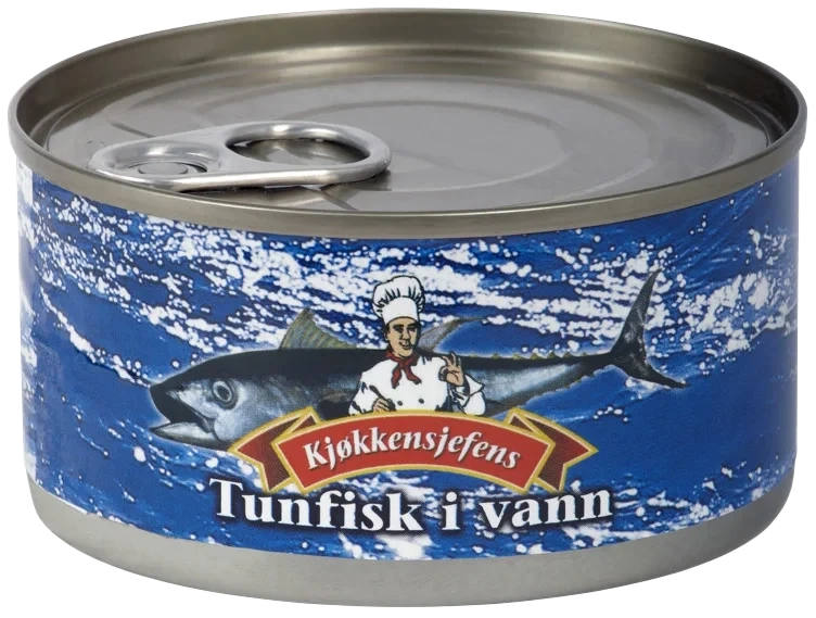 Tunfisk i Vann 185g Kjøkkensjefens