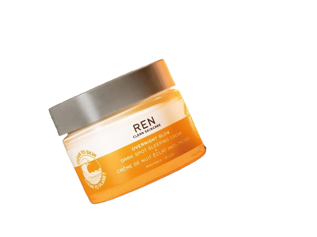 REN Overnight Glow Dark Spot Sleep Cream