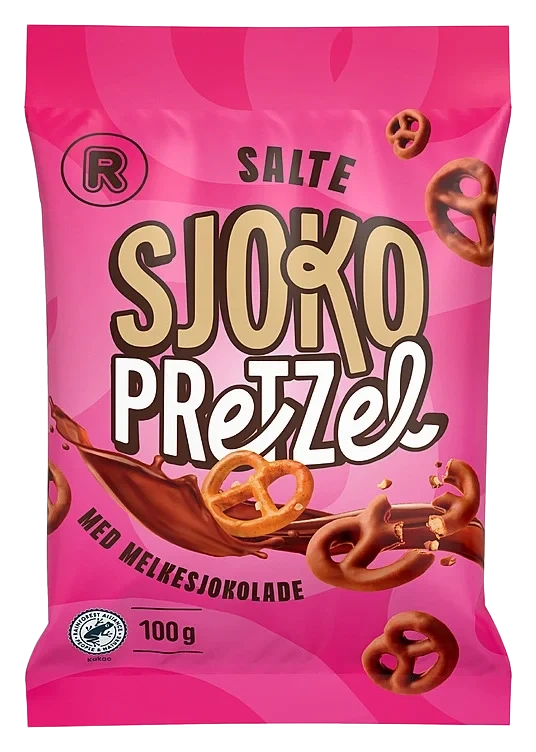 R Sjokopretzel 100g