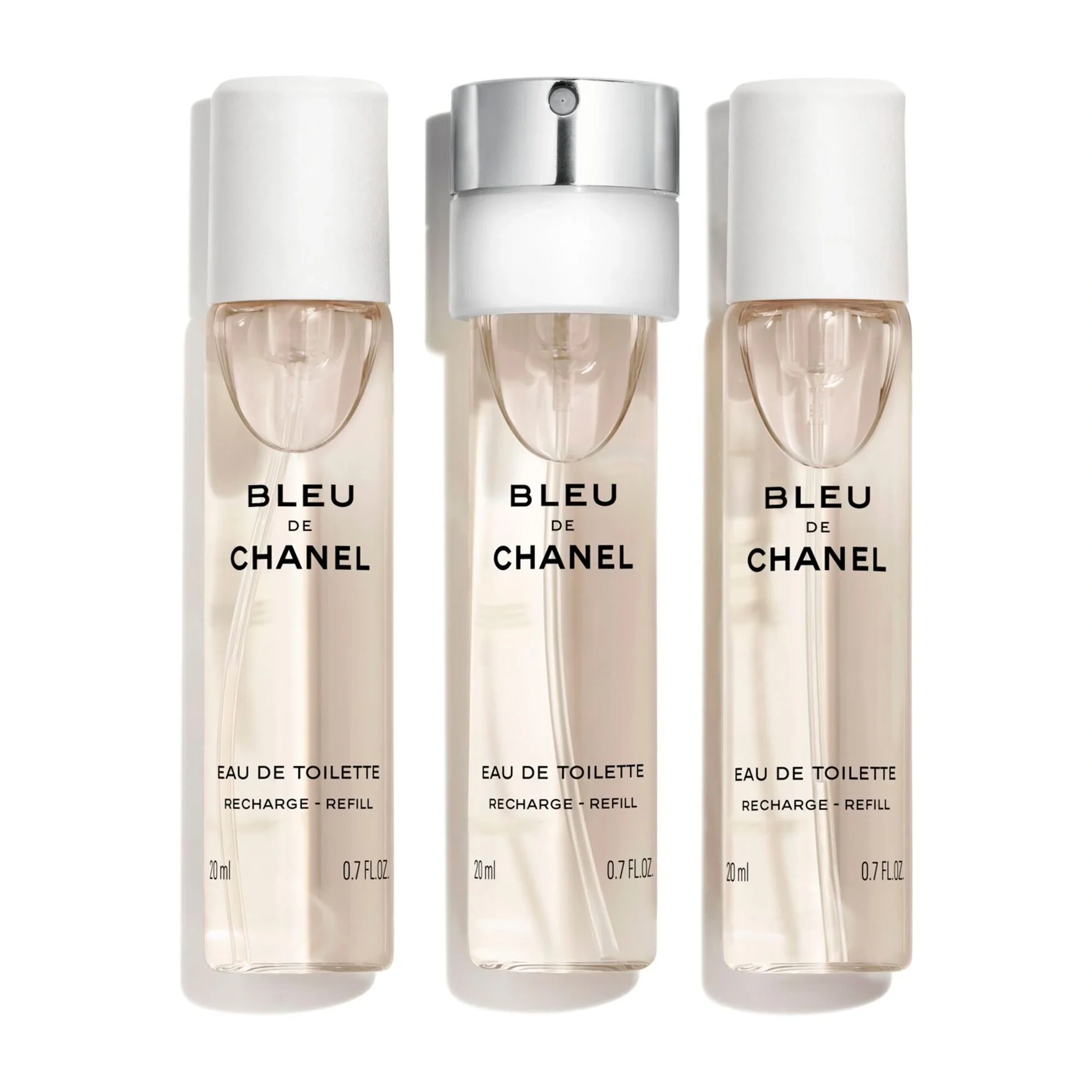 CHANEL EAU DE TOILETTE TWIST AND SPRAY 3 x 20 ml