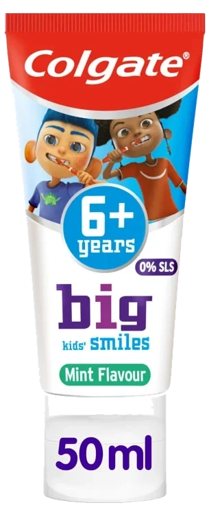 Colgate Big Kids Smiles 6-9 År Tannkrem 50ml