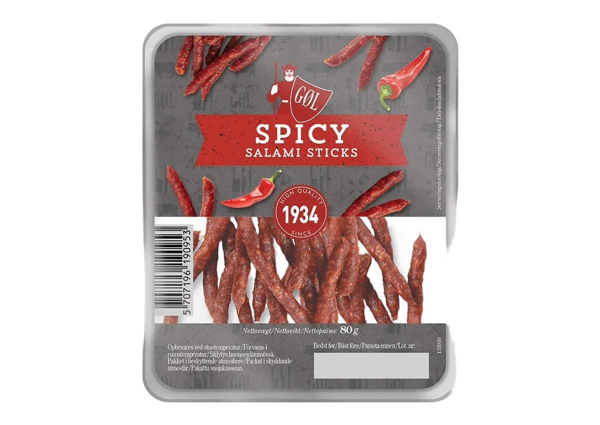Spicy Salami Sticks
