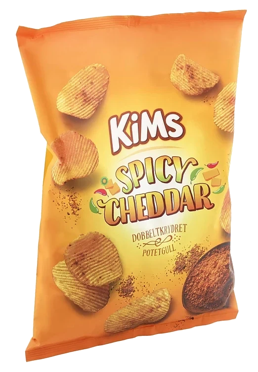 Kims spicy cheddar 200g