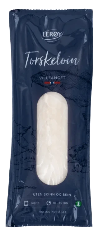 Torskeloin u/Skinn&Bein Ca300-550g Lerøy