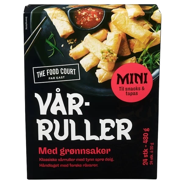 Food Court Minivårruller Grønnsak 480g