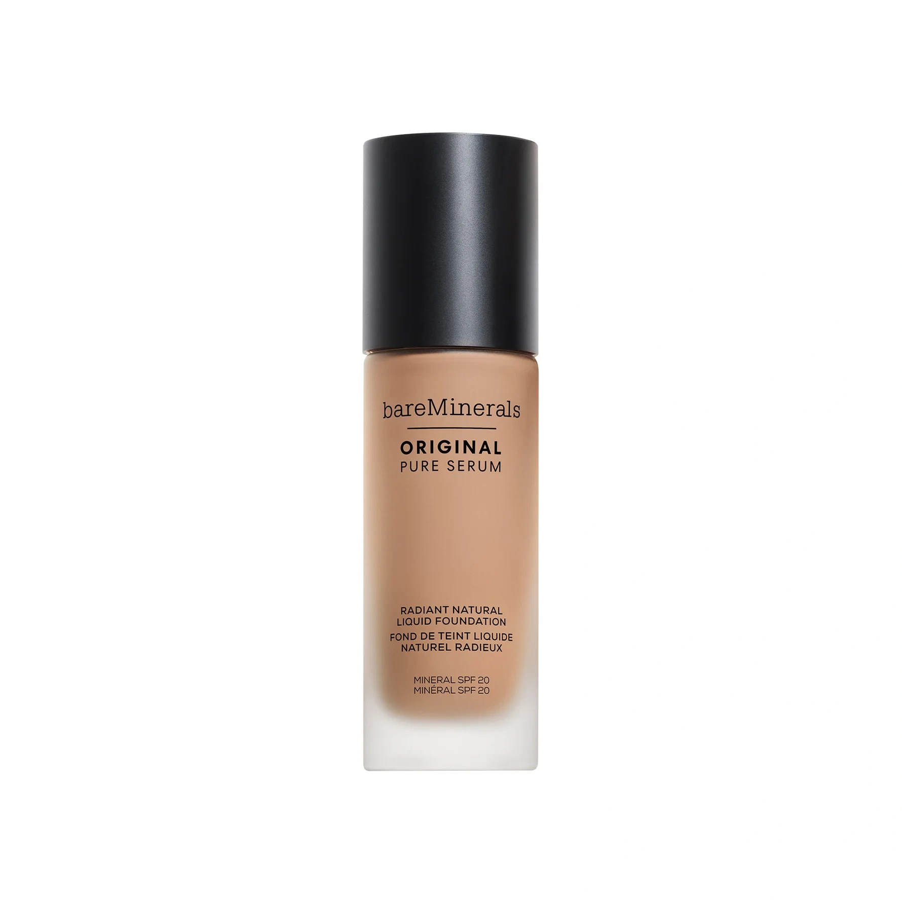 bareMinerals Original Pure Serum Radiant Natural Liquid Foundation Mineral SPF20 Medium Cool 3