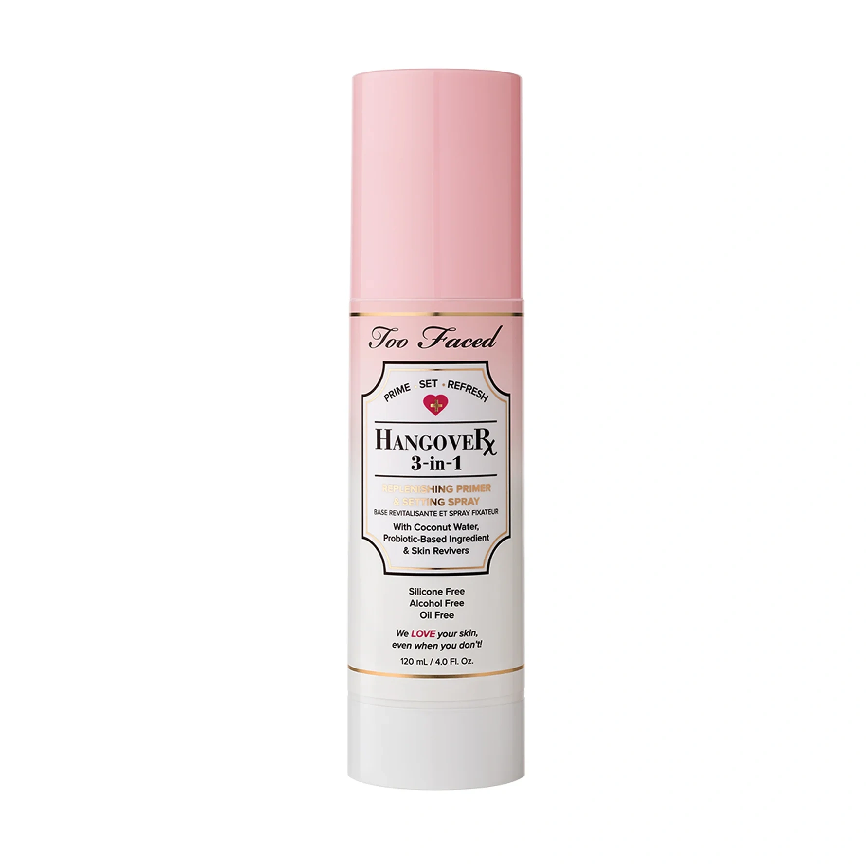 Too Faced Hangover 3-In-1 Replenishing Primer & Setting Spray 120 ml