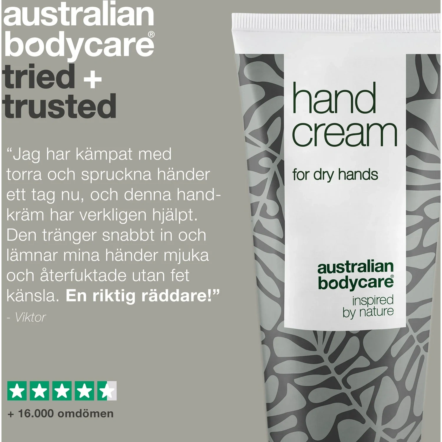 Handkräm för torra händer