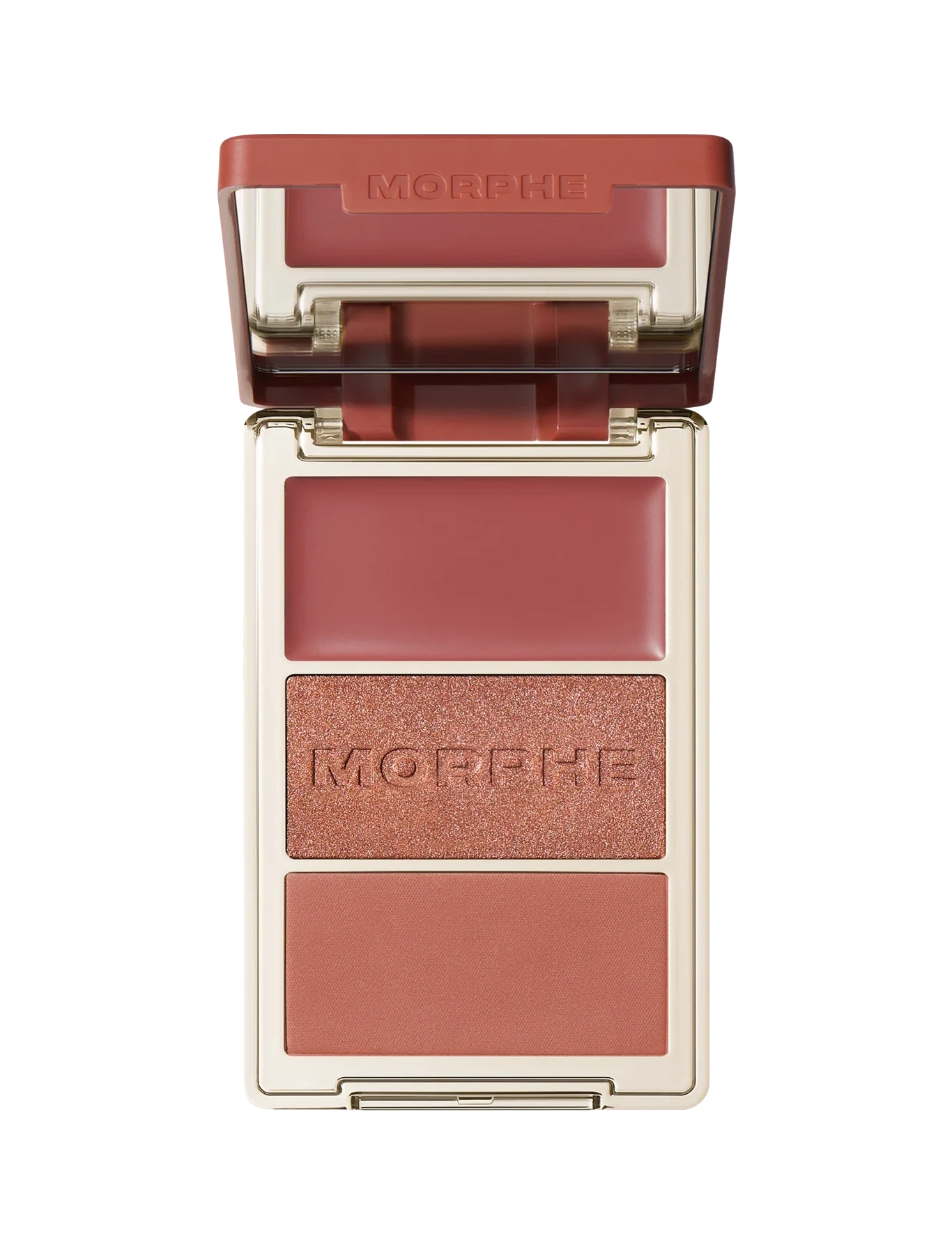 Morphe Cheek Thrills MultiFinish Face Trio Private Island