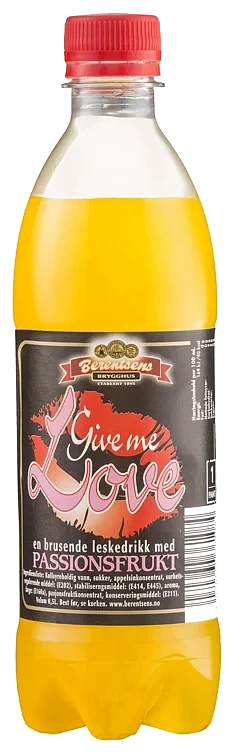 Berentsens love passion m/pasjonfrukt fl   24x50cl
