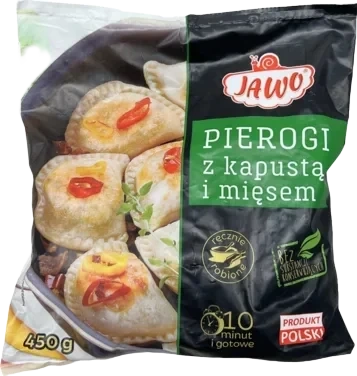 Pierogi Jawo med Kål og Kjøtt