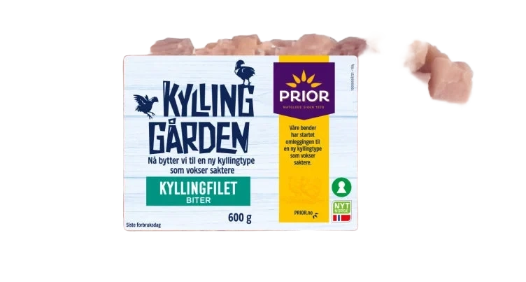 Kyllingfilet Biter 600g Kyllinggården