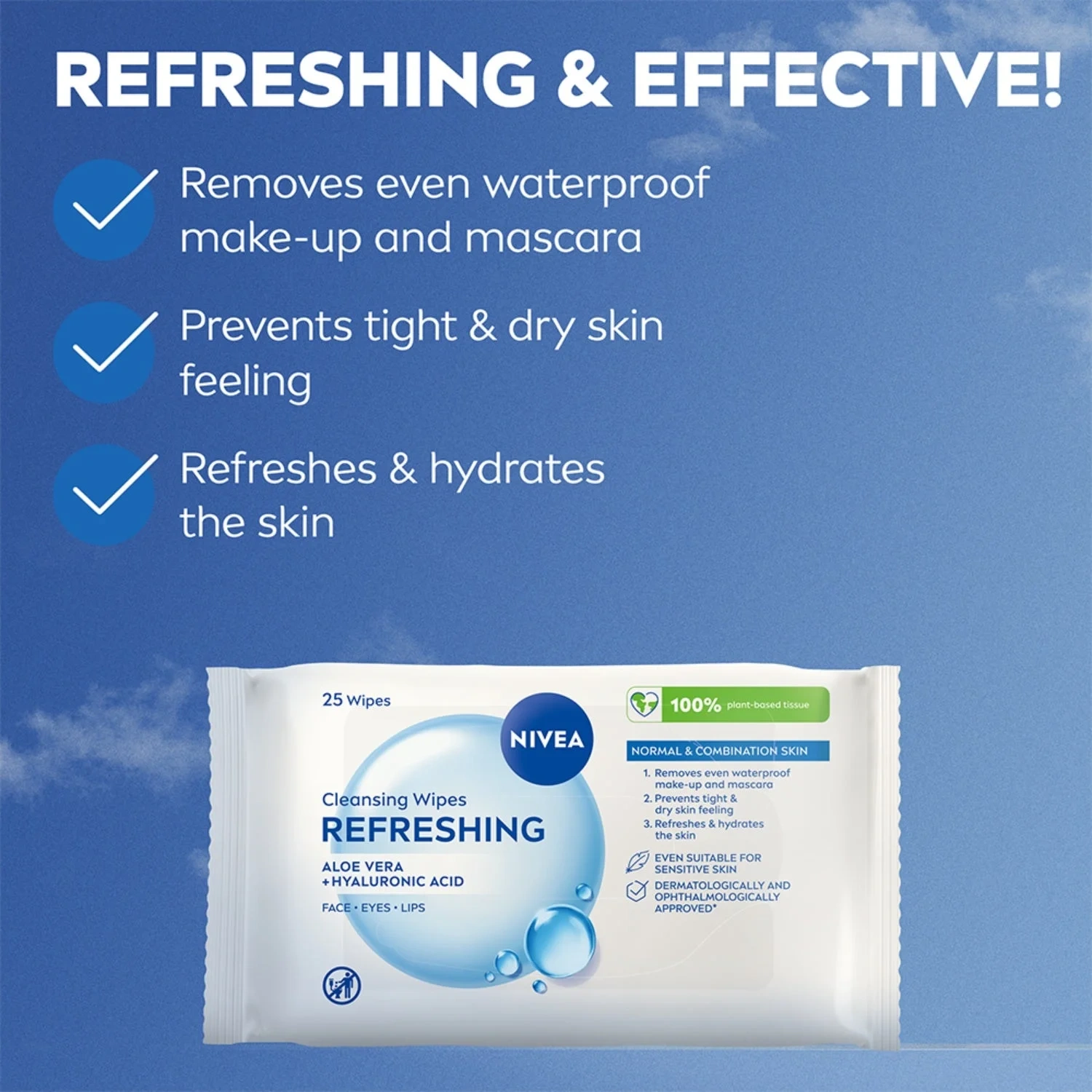 NIVEA Refreshing Cleansing Wipes