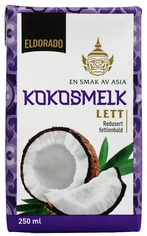 Kokosmelk Lett 250ml Eldorado