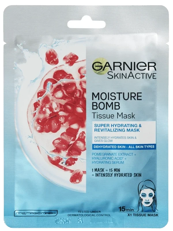 Garnier Moisture Tissue Mask Pomegranate