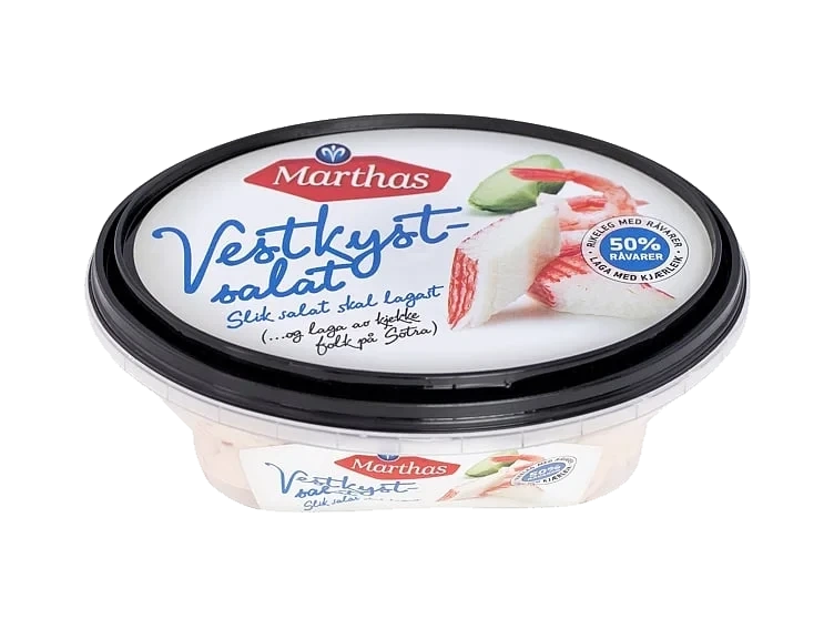Vestkystsalat   200g