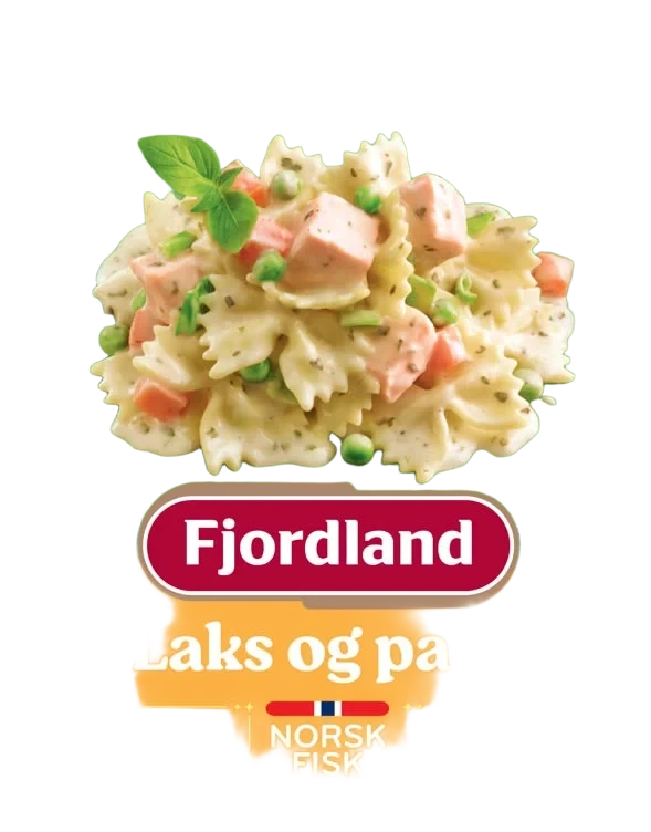 Laks & Pasta i Urtesaus 350g Fjordland