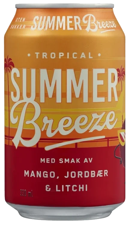 Summer Breeze u/Sukker 0,33l boks