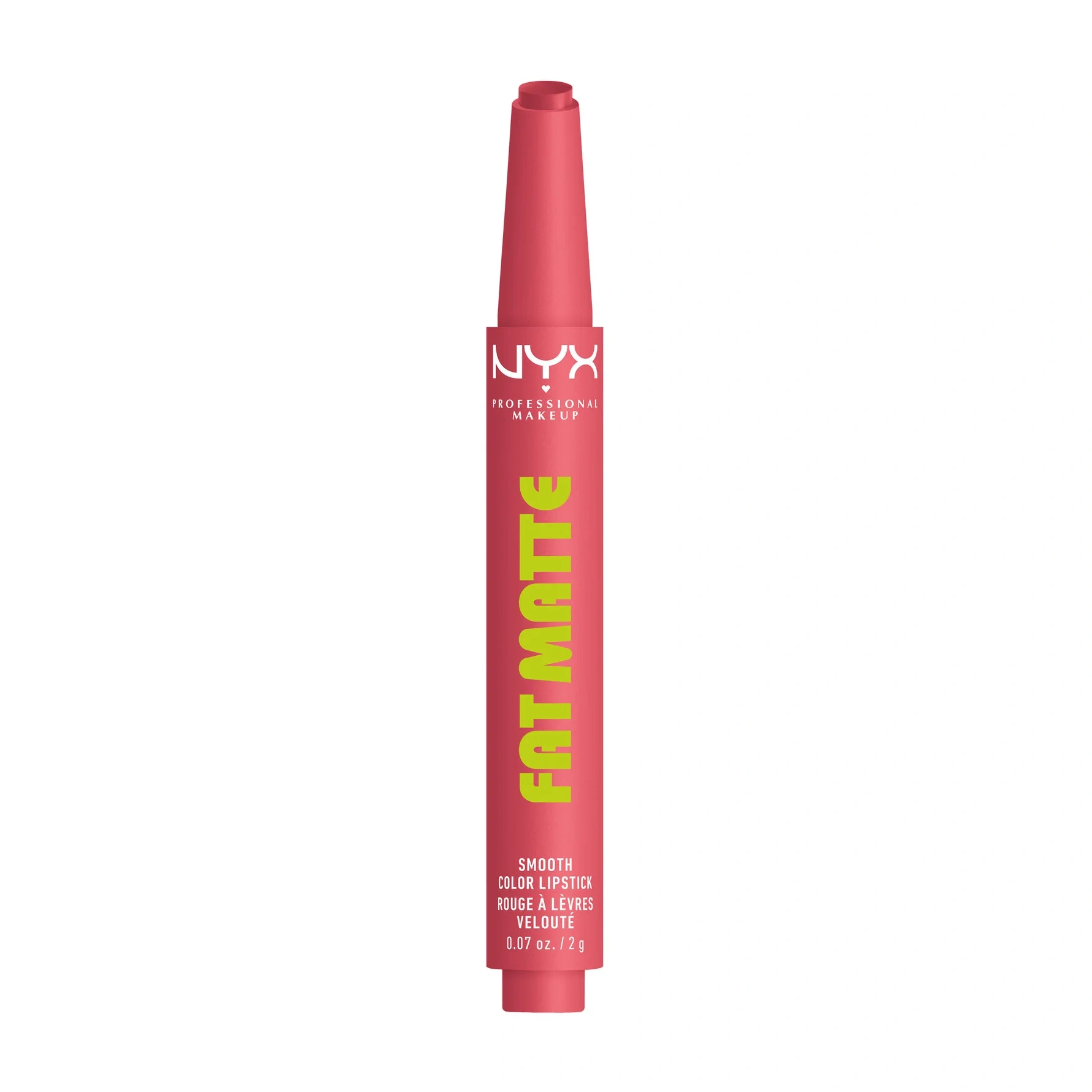 NYX PROFESSIONAL MAKEUP Fat Matte Slick Click Lip Balm 11 Pink Puff