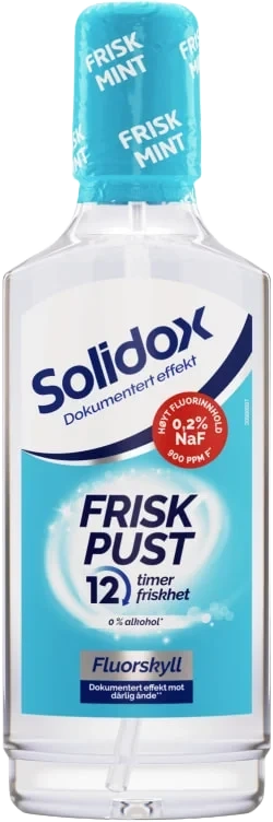 Solidox Munnskyll Frisk Pust 500ml