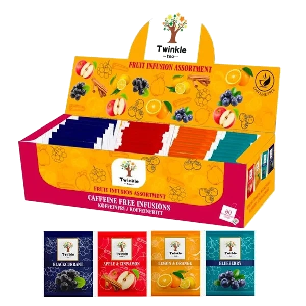 Fruit Infusion Assortment - 80 Teposer