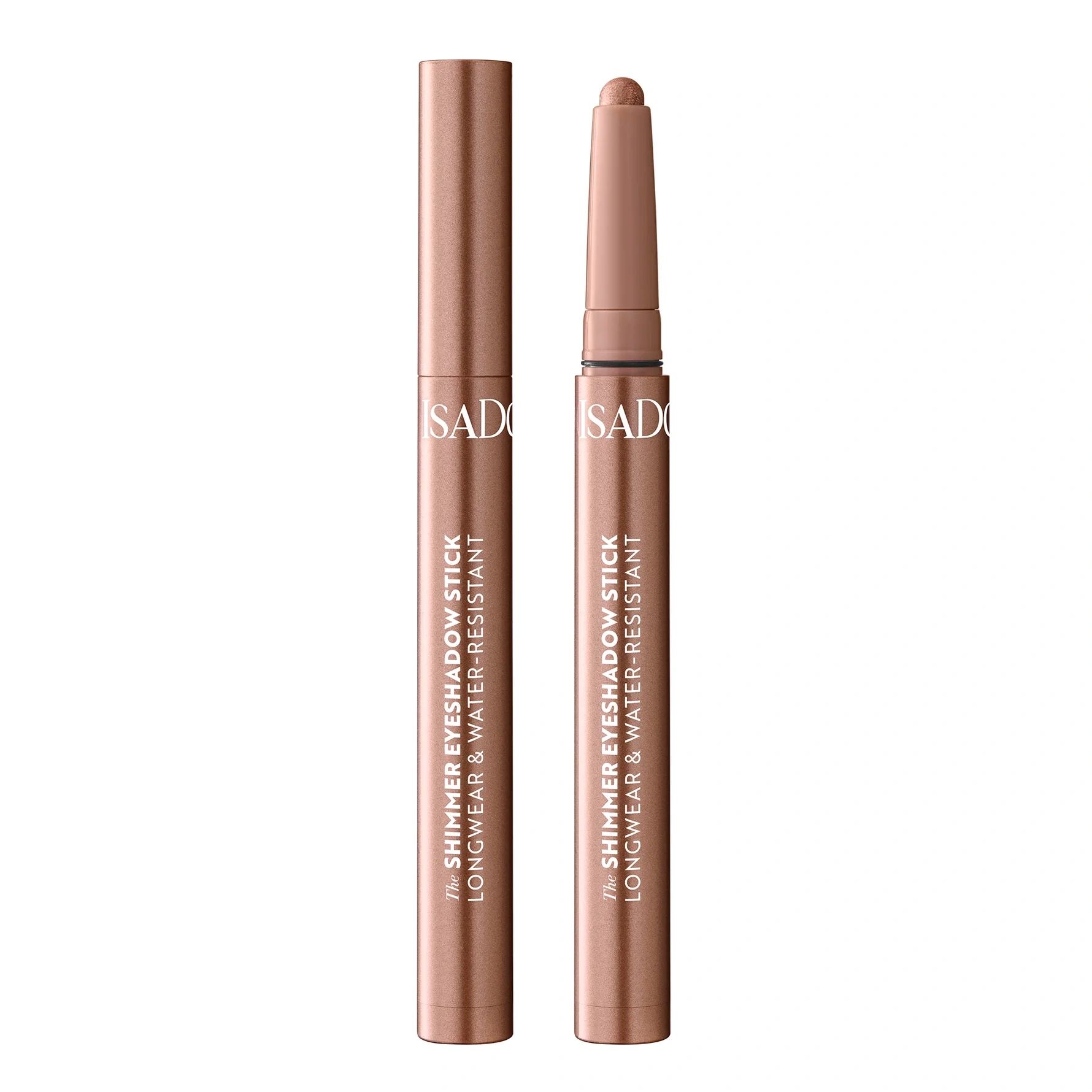 IsaDora The Shimmer Eyeshadow Stick Longwear & Water-Resistant 41 Bronze Brown