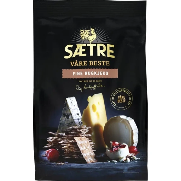 Sætres Beste Fin Rugkjeks 100g