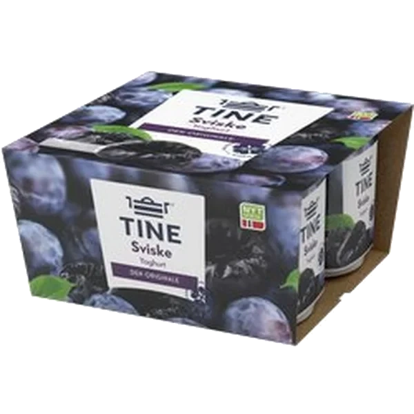 Tine Yoghurt Sviske 4x150g