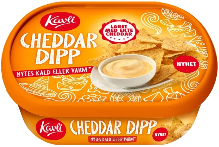 Cheddar dipp  180g