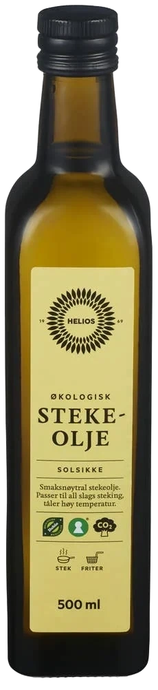 Stekeolje Økologisk 500ml Helios