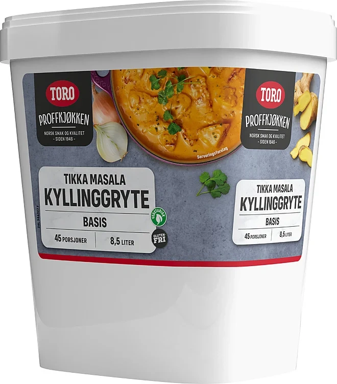 Tikka Masala Gryte Pulver Toro