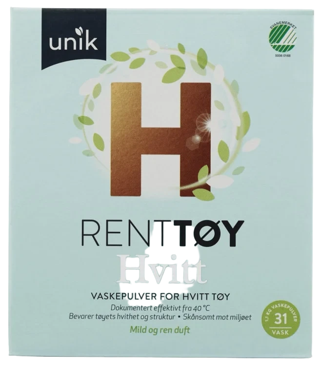 Tøyvask Hvitt 1,1kg Unik