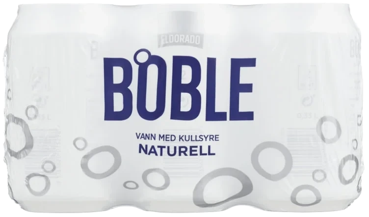 Boble Vann Naturell 0,33lx6 boks Eldorado