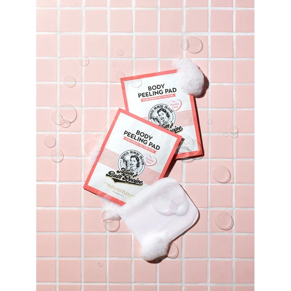 Mom's Bath Recipe Body Peeling Pad Trouble