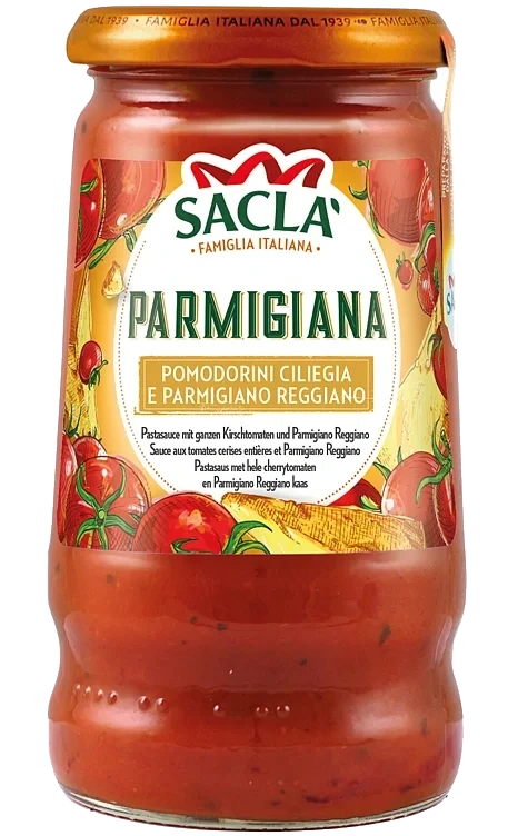 Cherrytomater & Parmigiano Reggiano Pdo 350g Sacla