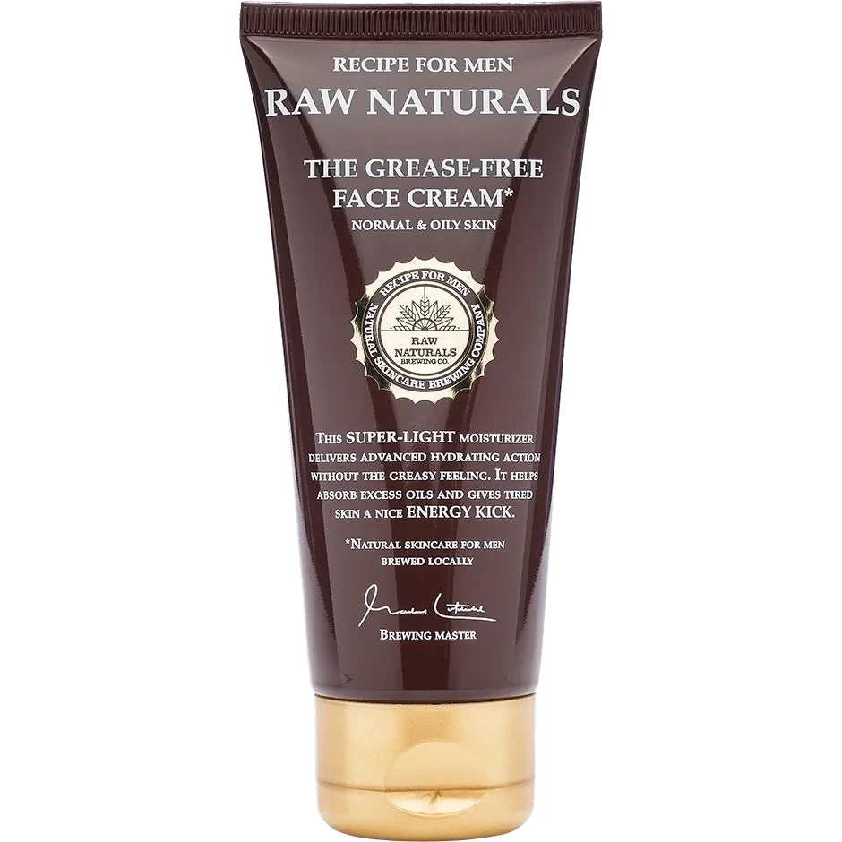 Raw Naturals by Recipe for Men The Grease-Free Face Cream
