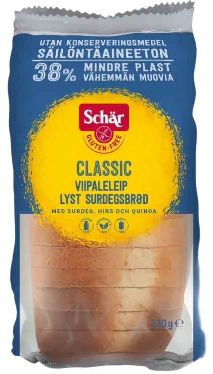 Classic Brød skivet Gl.Fri 300g Schar