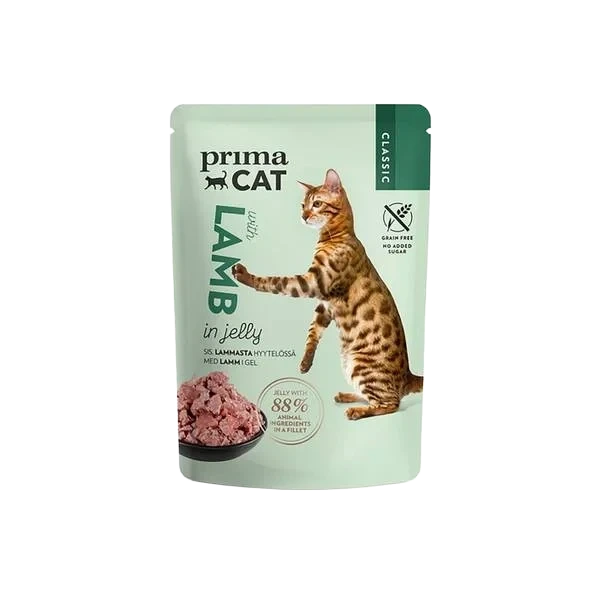 Våtfor til Katt - Lamb in Jelly